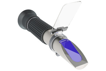 Refractometer, transparent background