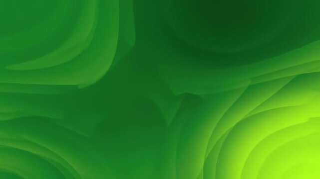 An abstract image features a flowing composition of layered green and chartreuse hues. The blurred gradients create a soft, dynamic appearance, like waves