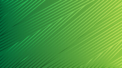 Modern green abstract background with diagonal stripe gradients and smooth lighting transitions, ideal for eco branding, presentations, and digital design projects.