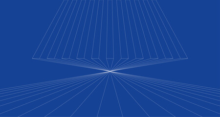 abstract blue background with arrows