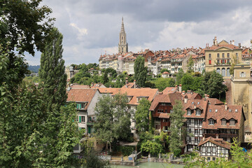 View of the old town of Bern, Switzerland