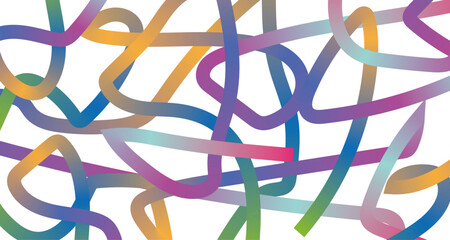 abstract background with colorful lines