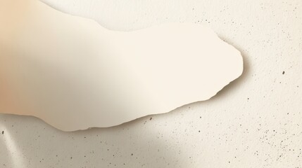 Foot on a Plain Surface With No Pattern