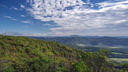 岡山 鬼ノ城から岡山平野を望む