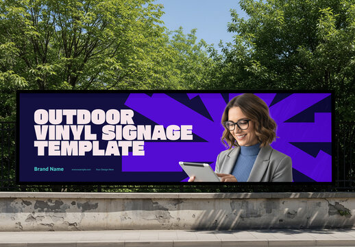 Outdoor Billboard Mockup