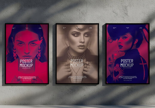 Cinematic Movie Poster Mockup