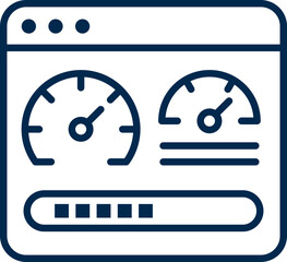 Analytics Dashboard Icon for Data Visualization