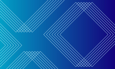 Abstract background with blue and white lines.