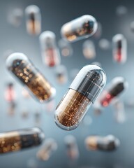 Smart digital medication designed for elderly healthcare monitoring and safety.