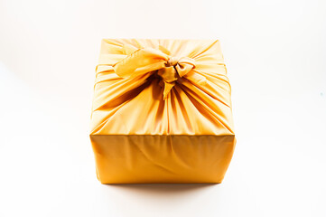 風呂敷に包まれた贈り物