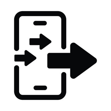 Arrows migrating / Moving icon
