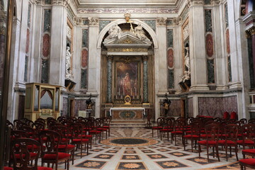 Corsini Chapel View at the Saint John Lateran Basilica in Rome, Italy