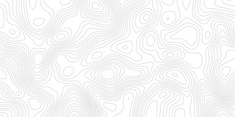 Abstract seamless geometric pattern with black vector line waves and floral swirl ornaments for a decorative textile wallpaper background