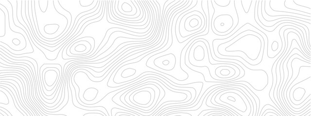 Abstract pattern with lines seamless pattern and topography. sea map and mounted map area space geometrics line technology topo landscape grid map discovery area. Modern design white background. © Romana