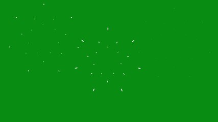 fireworks explosion animation, glowing line burst, shiny, dynamic pop up motion graphics, circular blast elements for on green screen background, single line blast Explosive Burst 4k video - Powered by Adobe