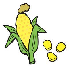 とうもろこしと粒コーン
corn