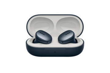 headphones on white background