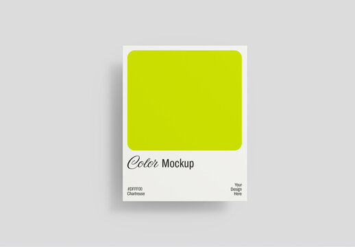Color Tone Mockup Template