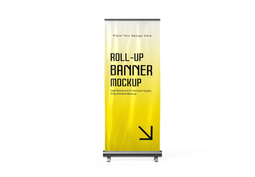 Roll-Up Banner Mockup