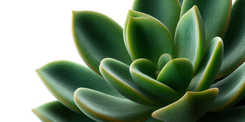 Obraz premium Vibrant green succulent plant closeup with textured leaves on a dark background, showcasing natural beauty and botanical detail Concept of nature, growth, and freshness