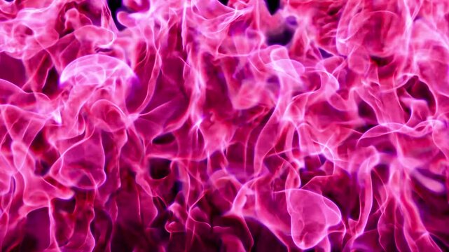 Fantasy fiery burst rising full frame effect on black backgrounds rendering