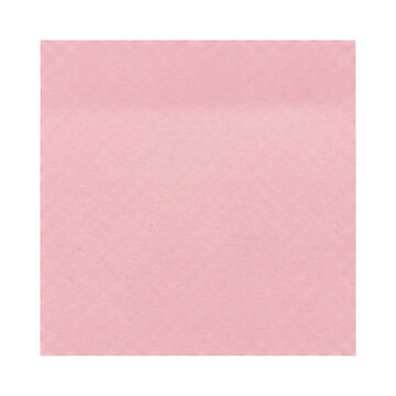 Pink sticky note paper isolated on transparent background