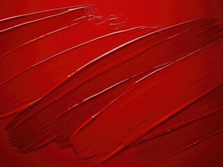 Chinese new year background Broad red paint brush strokes on smooth surface | Chinese, red, new year, background, abstract.