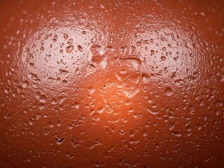 Chinese new year background Close up wet brown metal surface with water drops | Chinese, red, new year, background, abstract.