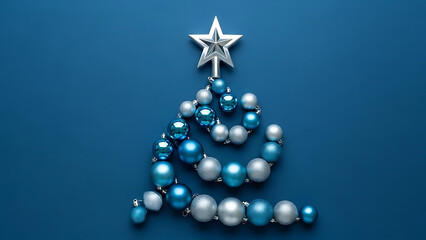 Creative christmas tree ornament