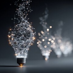 Modern processor futuristic design glowing microchip board high resolution picture