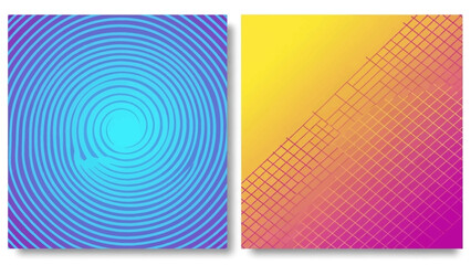 Modern abstract vector background design elements in a contemporary setting viewed from a straightforward perspective