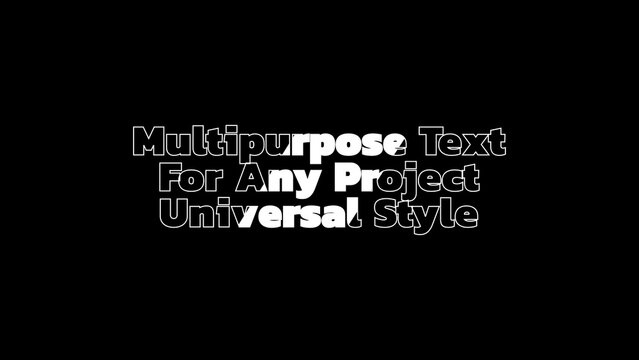 Text Animation 5