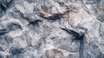 Gray grunge banner. Abstract stone background. The texture of the stone wall. Close-up. Light gray rock backdrop.
