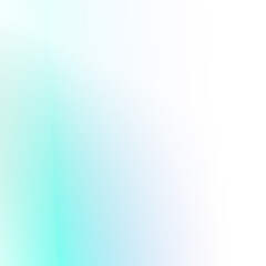 Gradient teal to blue on transparent background