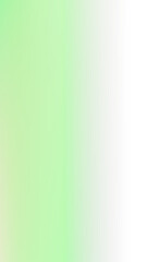 Fototapeta premium Green gradient background with transparency on transparent background