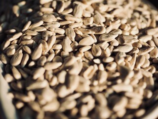 유기농 해바라기씨, 음식, 요리재료