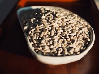 유기농 해바라기씨, 음식, 요리재료