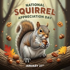 Celebrating national squirrel appreciation day