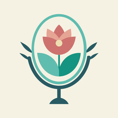 Stylized Self Care Graphic of a Human Figure in a Peaceful Pose for Wellness and Healthy Lifestyle Designs