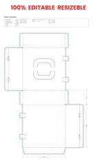 easy & economical lock boxes tuck end box variations dieline template box dieline die lines packaging custom dieline  box cardboard box dieline pizza box dieline printable product packaging layout,