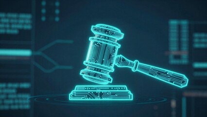 Digital Gavel in Cyber Law