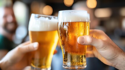 Cheers to friendship and laughter during a joyful gathering