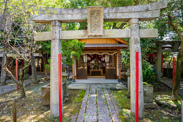 Fototapeta premium 今博多町天満宮・新大工町天満宮の風景
