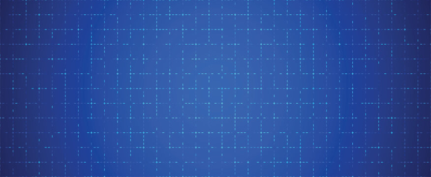blue glowing dotted grid background tech dot square network