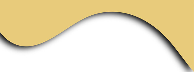 Abstract golden frame vector background with a folded paper curl design and blank white sheet template featuring elegant light textures and shadows for an artistic business card or document wallpaper