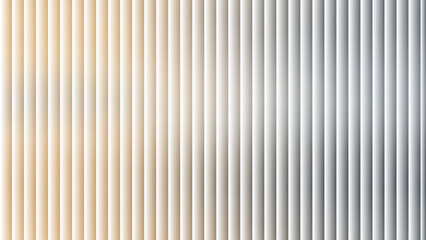 Obraz premium Glass ripple texture with dark gradient background and lilac light streaks. Futuristic distortion, moody abstract glow, reeded vertical blur. Vector illustration EPS