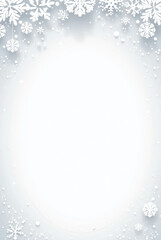 An abstract winter Christmas background featuring a blue holiday pattern with snowflakes, stars, and ice decorations for a festive New Year season card or wallpaper design