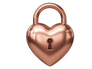 Rose gold heart-shaped padlock, perfect for romantic, luxury, wedding, and Valentine-themed designs.

40 Keywords:
padlock, heart, lock, rosegold, metal, shiny, luxury, romantic, symbol, keyhole, love