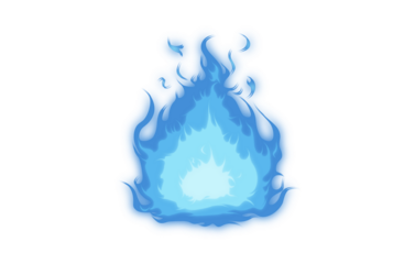 Blue Flame Background PNG Transparent, Flaming Decorative Fire Material Overlay, Glowing Blazing Neon Blue Fire Effect Illustration for Abstract Design, Fantasy Art, Digital Background, Graphic Decora