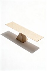 paper plane isolated on white